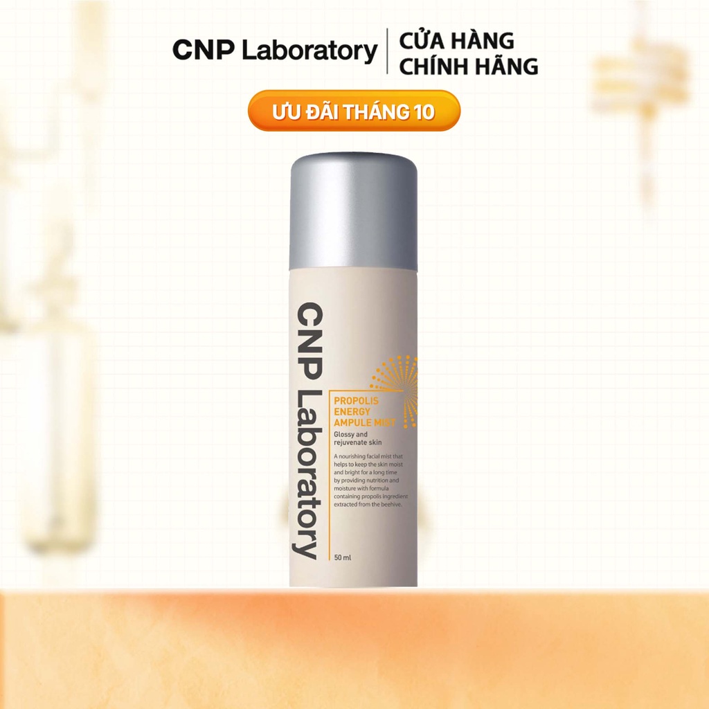 Xịt khoáng tinh chất keo ong tái tạo da CNP Laboratory Propolis Energy Ampule Mist 50ml