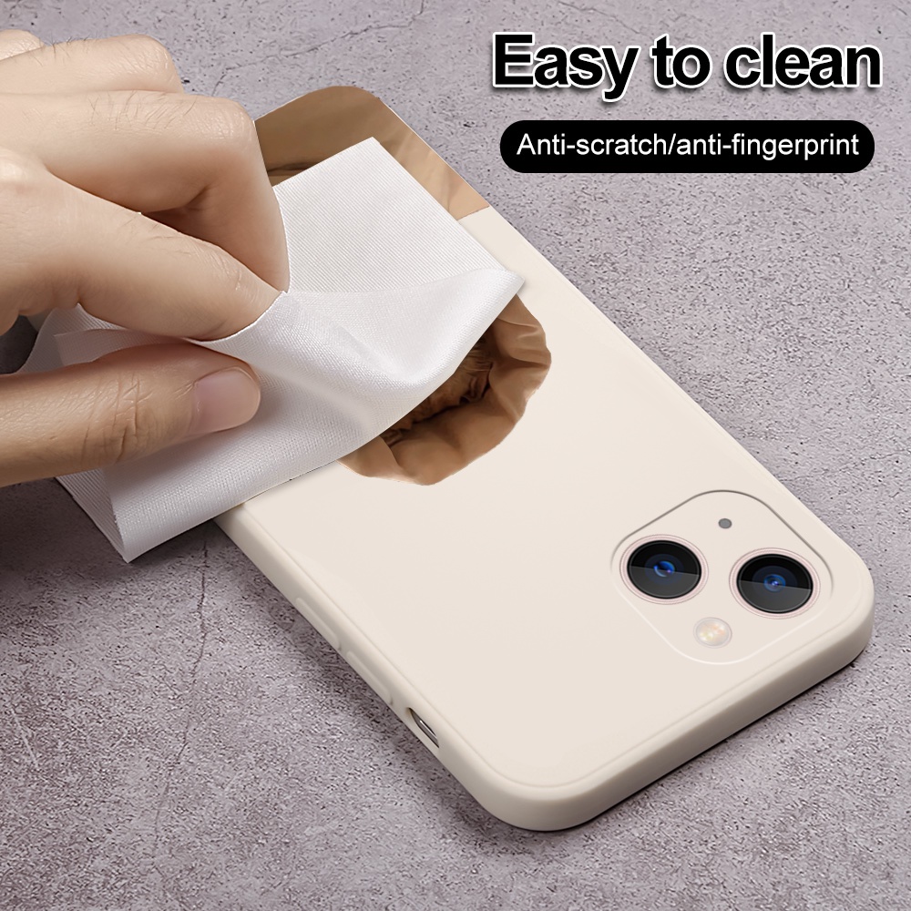 Ốp Điện Thoại Silicon Mềm Hình Mèo Hoạt Hình Cho iPhone 14 Pro Plus Max 13 12 11 mini Pro Max XS XR X 7 8 SE 6 6S mini Pro