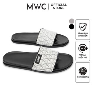 Dép MWC 7638 - Dép Nam Quai Ngang Phối Màu Nam Tính Nổi Bật