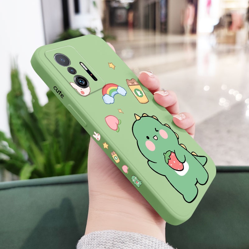 Ốp Điện Thoại Hình Khủng Long Cho xiaomi mi 13t 12t 11t 10t pro lite mi 9t pro