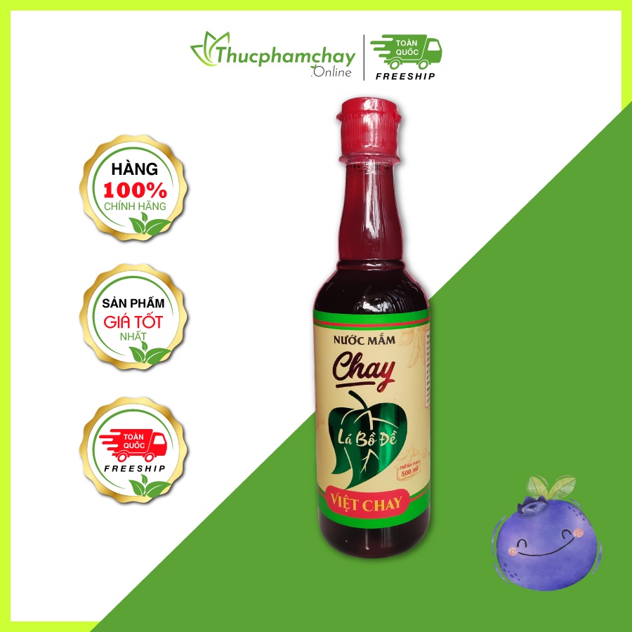 Nước Mắm Chay Lá Bồ Đề 500ml