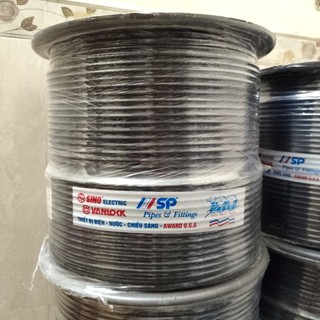  Dây angten  Cáp đồng trục  RG6  5C-FB  lõi CCS 80 sợi SP đen Sino Cuộn 305m RG6 5C-FB CCS 80 SP 305 
