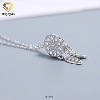 Dây chuyền bạc Ý 925 Bạc Xinh  - Dreamcatcher Vòng bắt giấc mơ PP1476