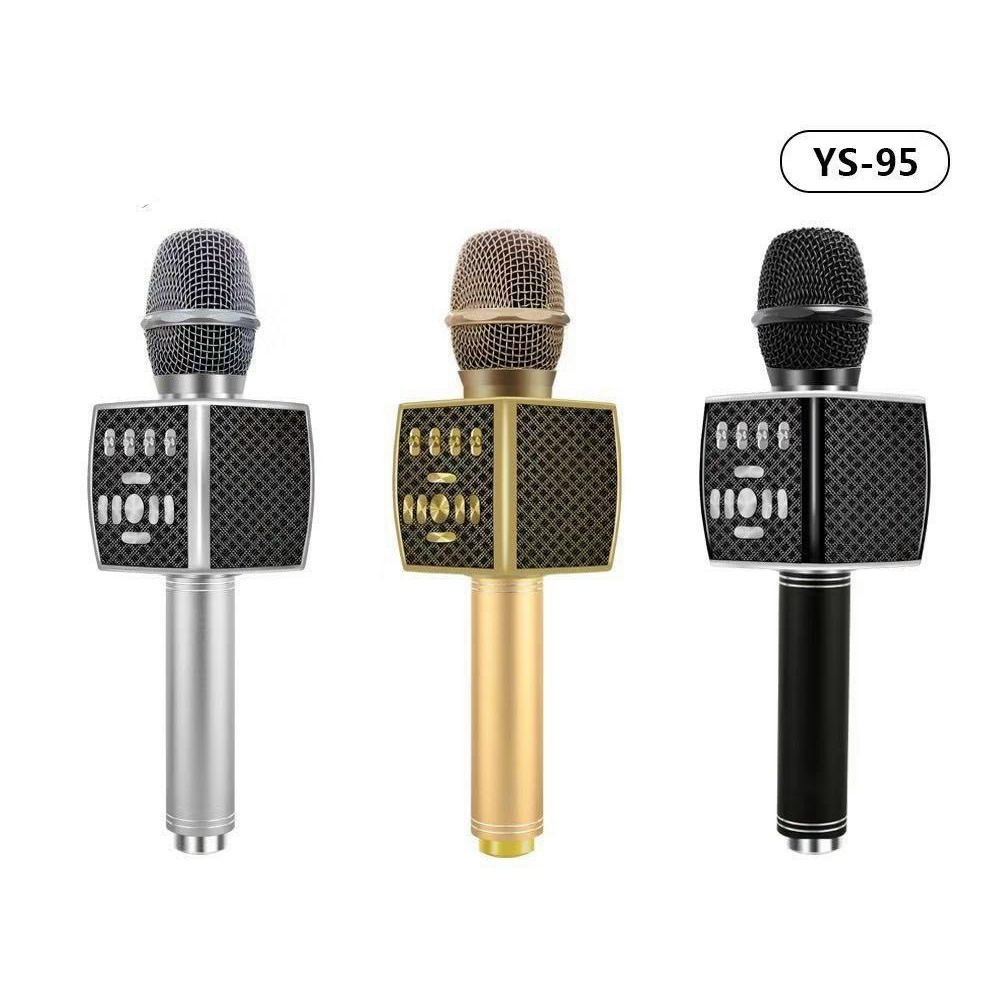 Micro Karaoke Bluetooth YS 95 cao cấp thế hệ mới Micro karaoke bluethooth & YS 98, 91, L-598, SD 17