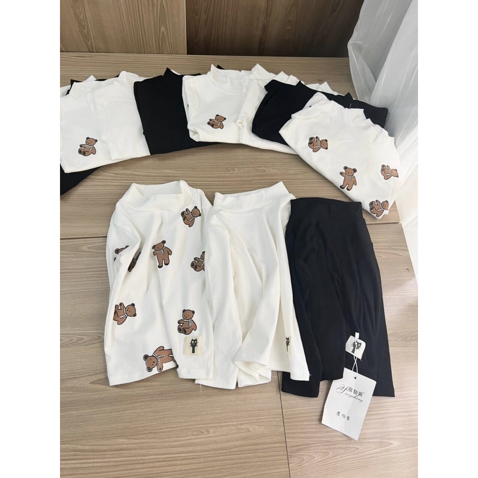 Set 3 áo cổ cao 3p cho bé trai bé gái, áo cotton zip dài tay thu đông màu đẹp dễ phối đồ co giãn thoải mái