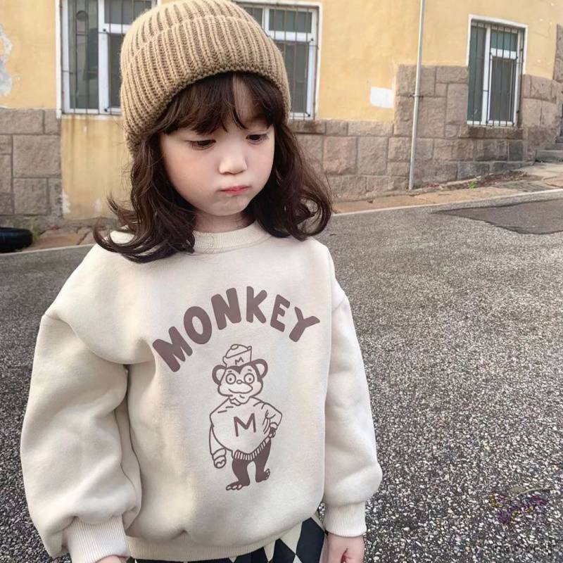 Áo Thun DàI Tay In HoạT HìNh Dễ Thương Cho Bé GáI