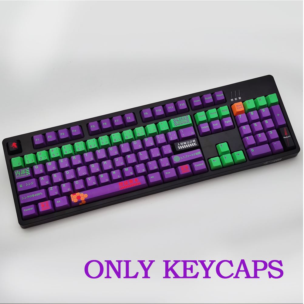 Keycap Eva Purple - nút bàn phím cơ PBT OEM