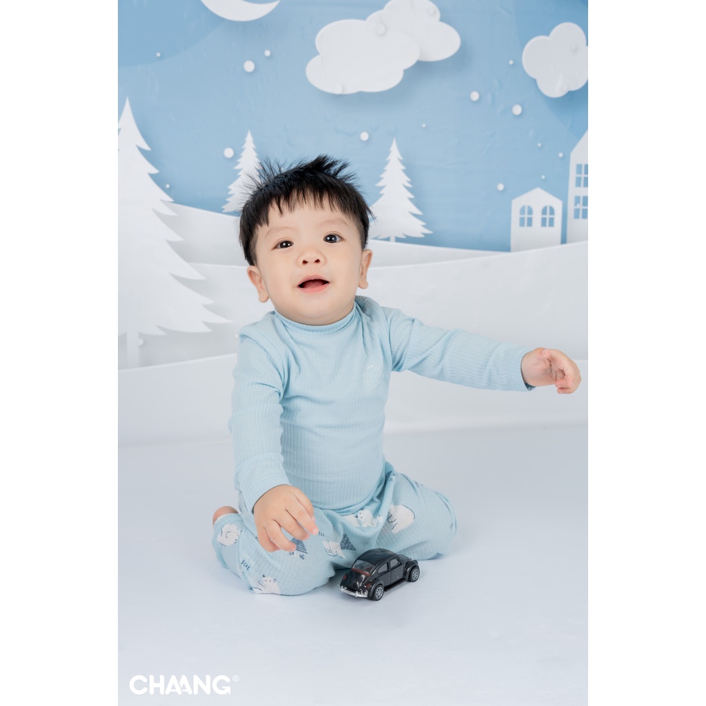Chaang áo dài tay cổ lọ giữ nhiệt cho bé từ 6 tháng đến 5 tuổi Chaang Northern AW22D15