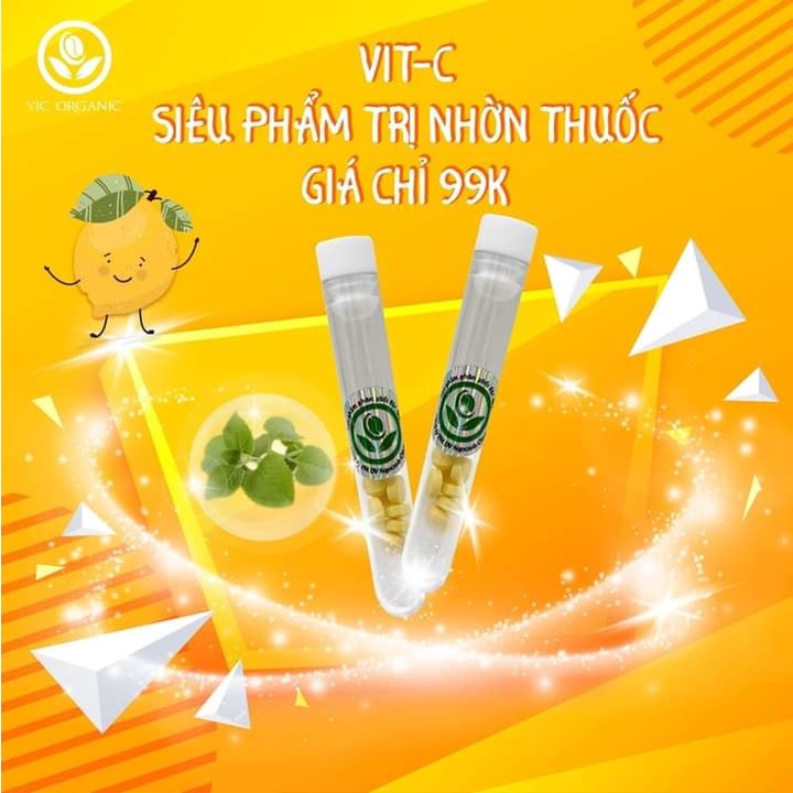 KẸO SIẾT EO HUỶ MỠ VIT-C ống 7 viên