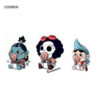 Hình Xăm Dán Anime One Piece Combo