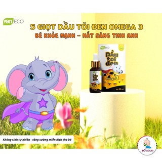 Dầu Tỏi Đen Omega 3 30ML