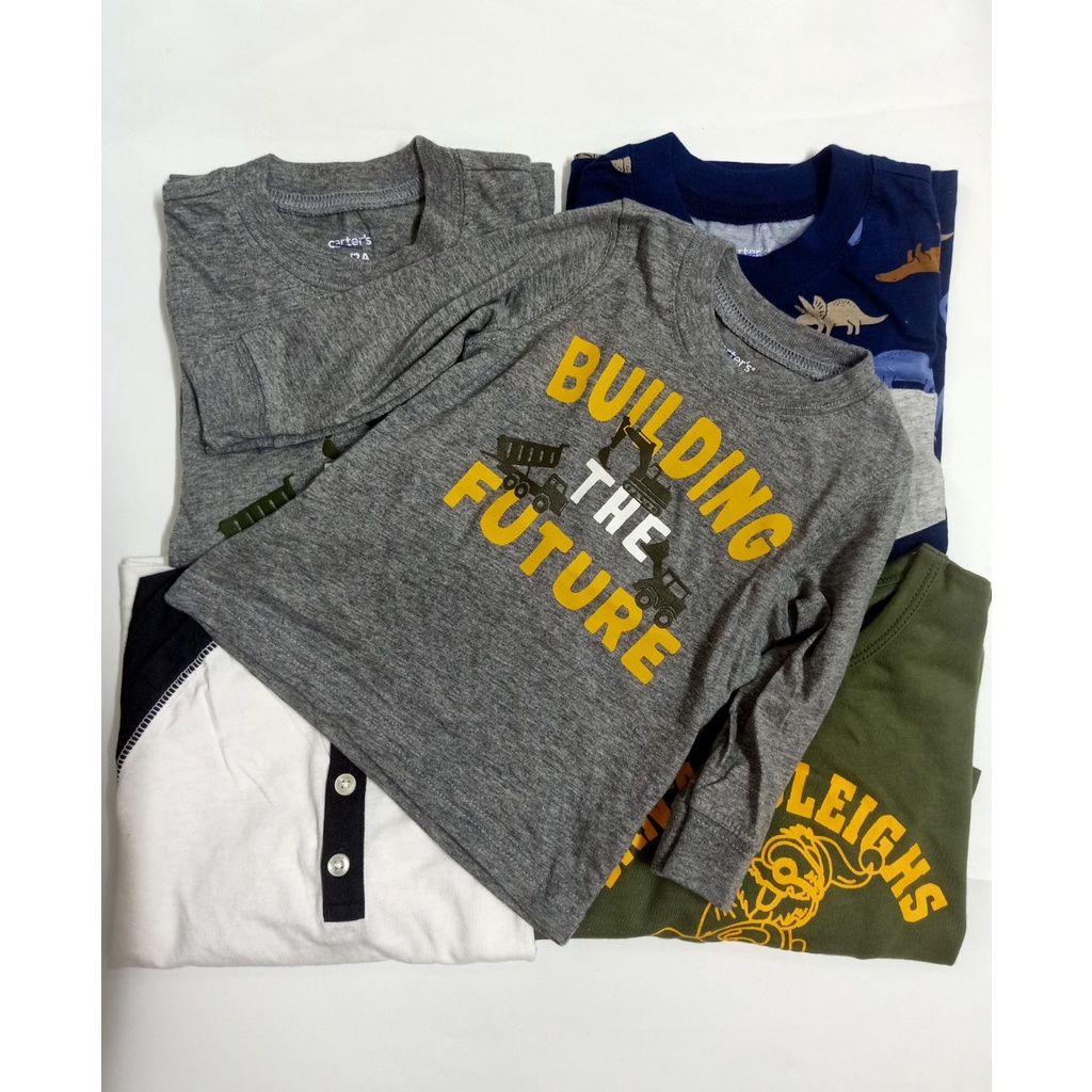 Áo tay dài bé trai VNXK hiệu G.AP- hàng xuất xịn