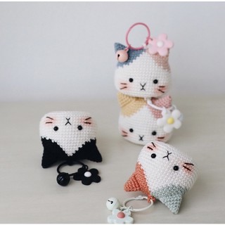 Móc khoá mèo handmade