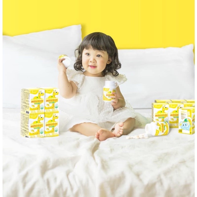 Kẹo Canxi Tăng Chiều Cao Cho Bé Nội Địa Hàn Premium Kids Multivitamin Mineral