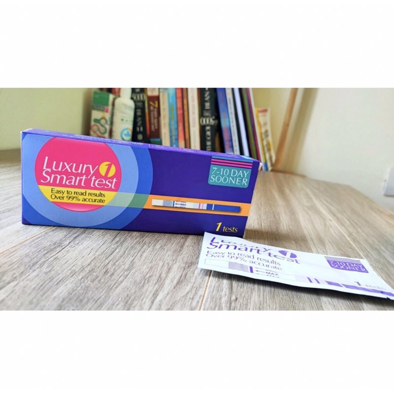 Que thử thai Luxury smart test_Phát hiện thai sớm sau 1 tuần quan hệ