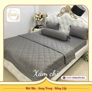 (Rẻ Vô Địch) Ga - Drap Giường Lẻ Thun Lạnh Hàn Quốc Thương hiệu AT HOME - Nhiều Màu Lựa chọn