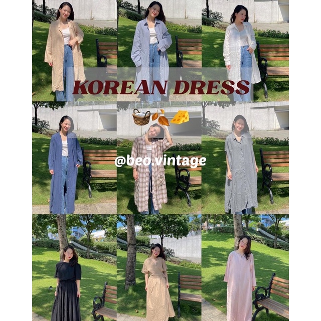 [BÈO VINTAGE] ĐẦM HÀN 2HAND NHIỀU MẪU CHỌN LỌC