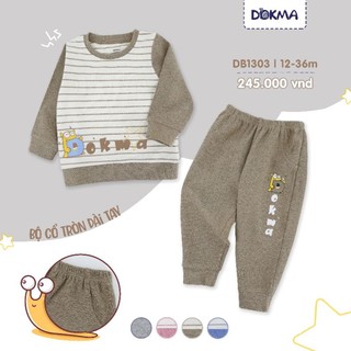 Dokma bộ nỉ ấm size 6-36m
