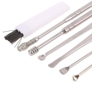 Bộ dụng cụ ráy tai 7 món inox [ Mẫu mới ]