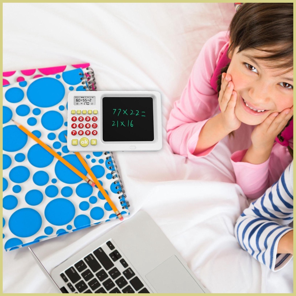 Máy Tính Bảng LCD Luyện Tập Tính Toán Thông Minh Cho Bé