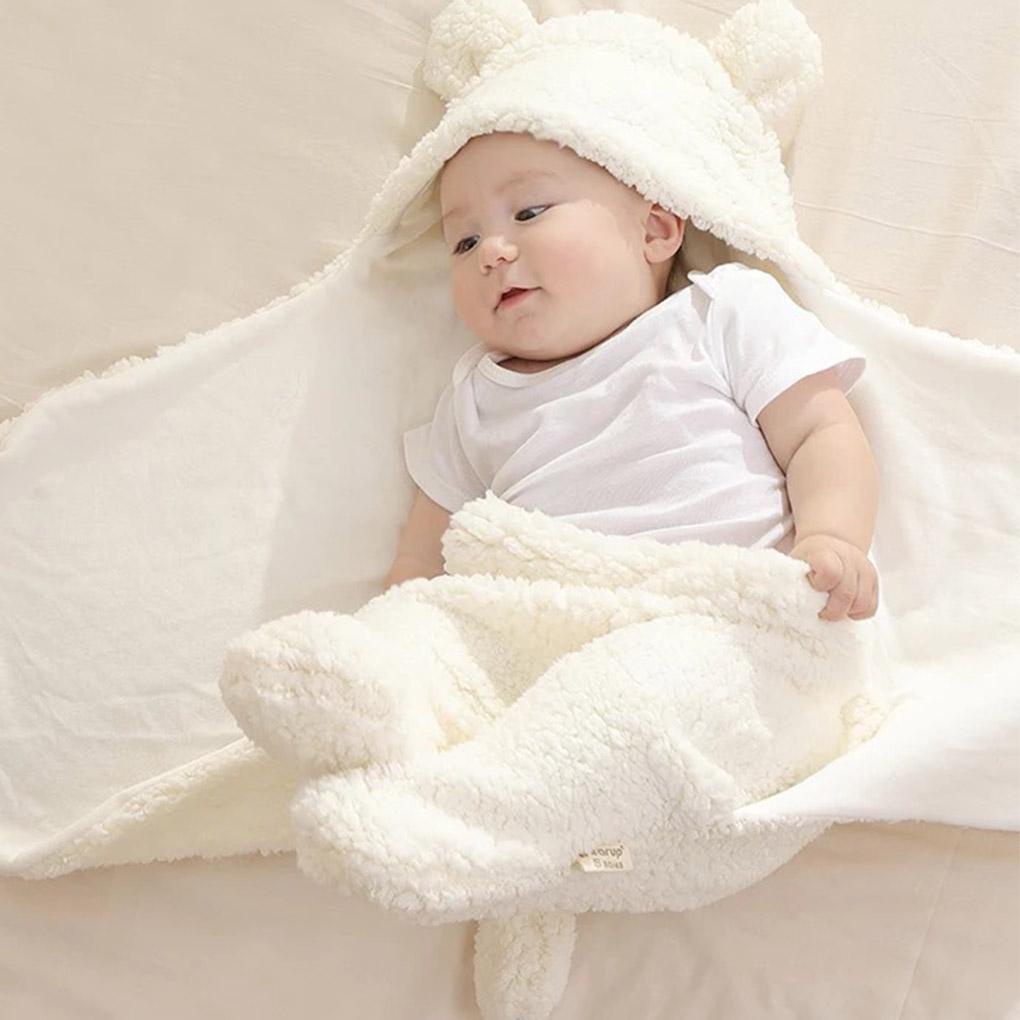 1 Túi Ngủ Lông Nhung Mềm Mại Giữ Ấm Mùa Đông Chất Lượng Cao Dùng Làm Đạo Cụ Chụp Ảnh Cho