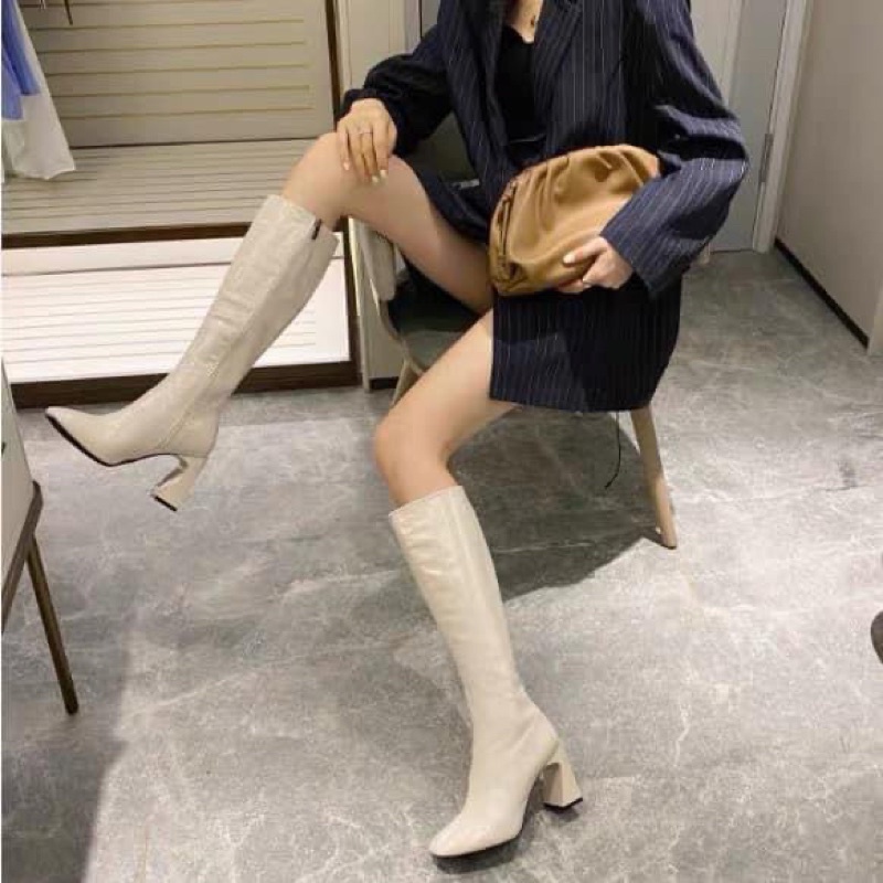 MÃ E8306-11 BỐT ĐÙI GÓT VẠT HÃNG MIJILI FULLBOX