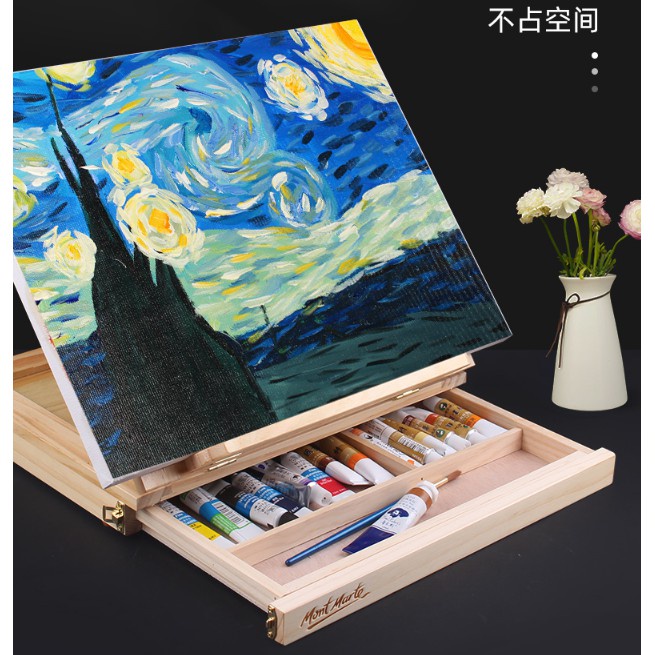 Ngăn Kéo Để Bàn Để Bàn Làm Việc!Bộ Bảng Vẽ Màu Nước Cỡ Lớn Có Thể Gấp Gọn Tiện Dụng