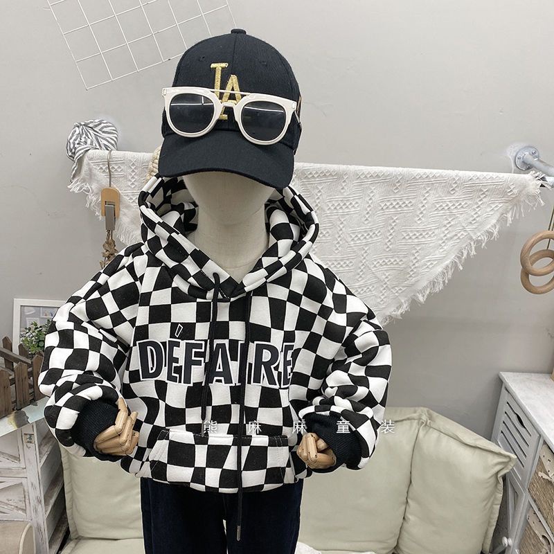 Áo Hoodie Tay Dài In Hình Phong Cách Mới 2022 Dành Cho Bé Trai