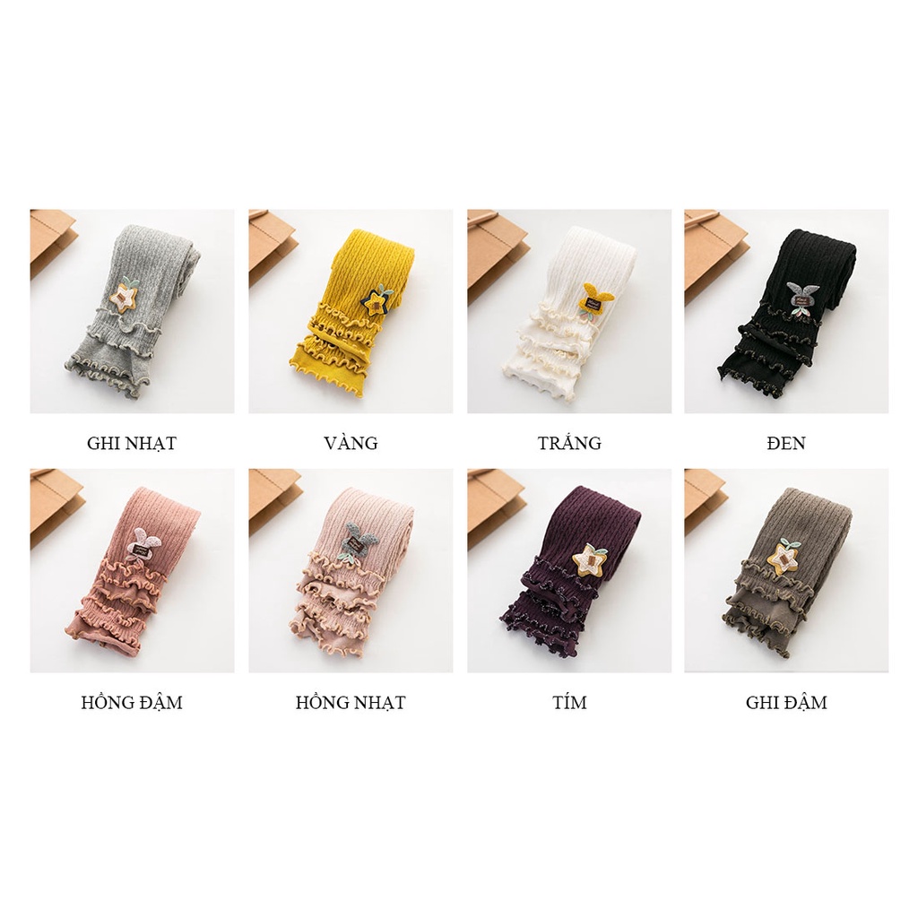 Quần tất cho bé len cao cấp không bàn cho bé từ 1 đến 8 tuổi LAVENUSA T24