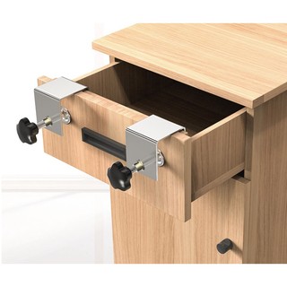 Kẹp cố định mặt hộc ngăn kéo tủ
