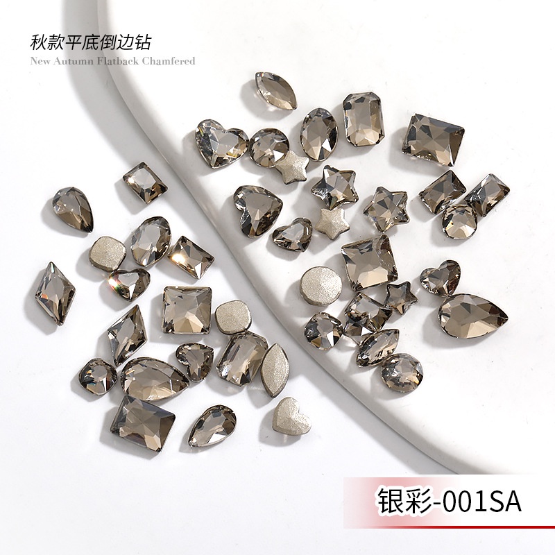 Miếng Dán Trang Trí Móng Tay Mặt Kính Chất Lượng Cao