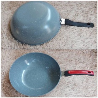 CHẢO VÂN ĐÁ CHỐNG DÍNH 32CM