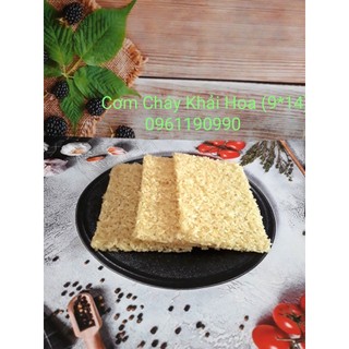 Cơm cháy khô Khải Hoa(100% Nếp thơm) 1kg (16-17 miếng)
