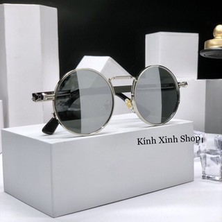 Kính râm nam nữ Mắt tròn xoe cao cấp