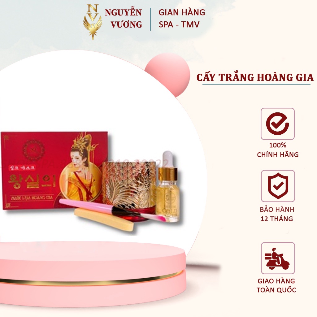 Cấy Trắng Lụa, Cấy Trắng Da. Dành Cho Spa Thẩm Viện