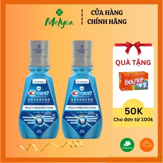 Nước súc miệng Crest 3D White không cồn, giúp trắng răng, thơm miệng, 1000ml - Shop Melyca