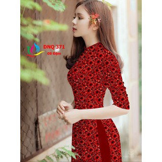 VẢI ÁO DÀI HOA NHÍ