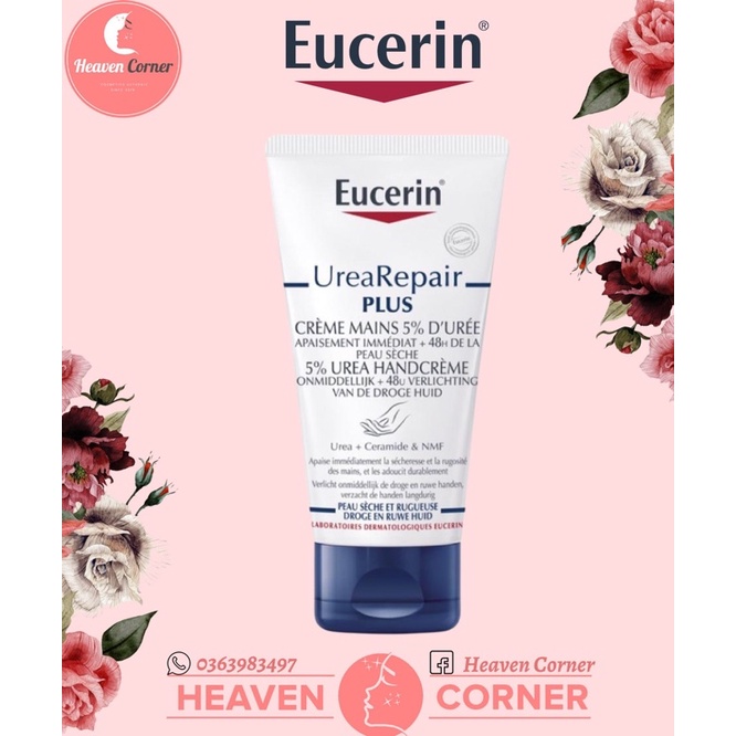 Kem Dưỡng Da Tay Eucerin Urea Repair Plus 75ML