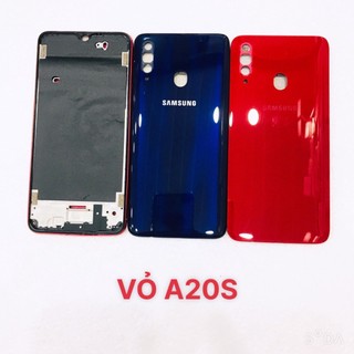 Vỏ bộ - lưng bộ - nắp pin samsung a20s - samsung a20s