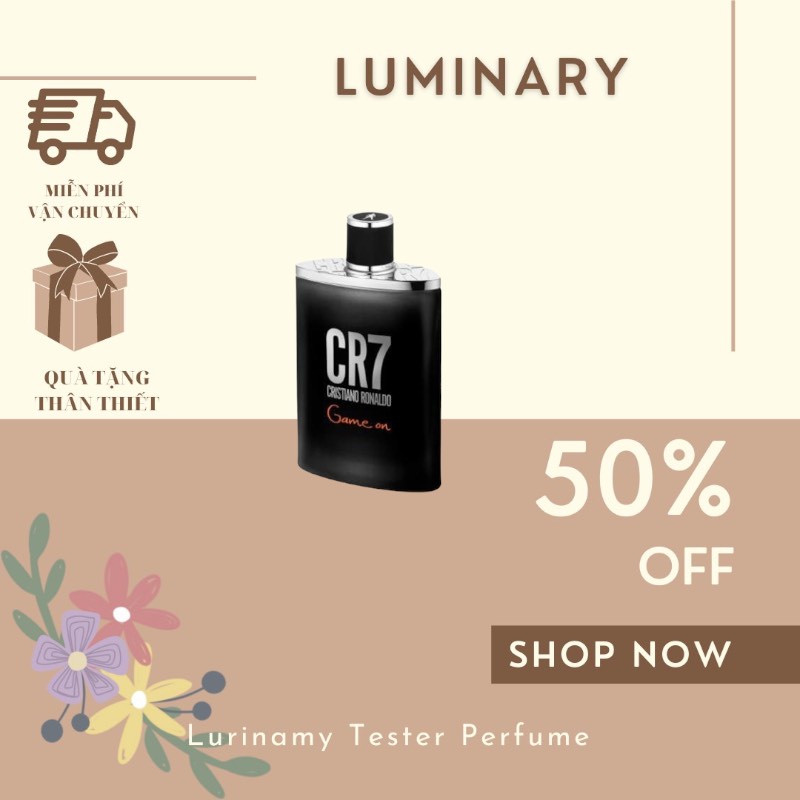 Luminary.Store  Perfume - Nước hoa - Cristiano Ronaldo CR7 Game On - Nước hoa Authentic