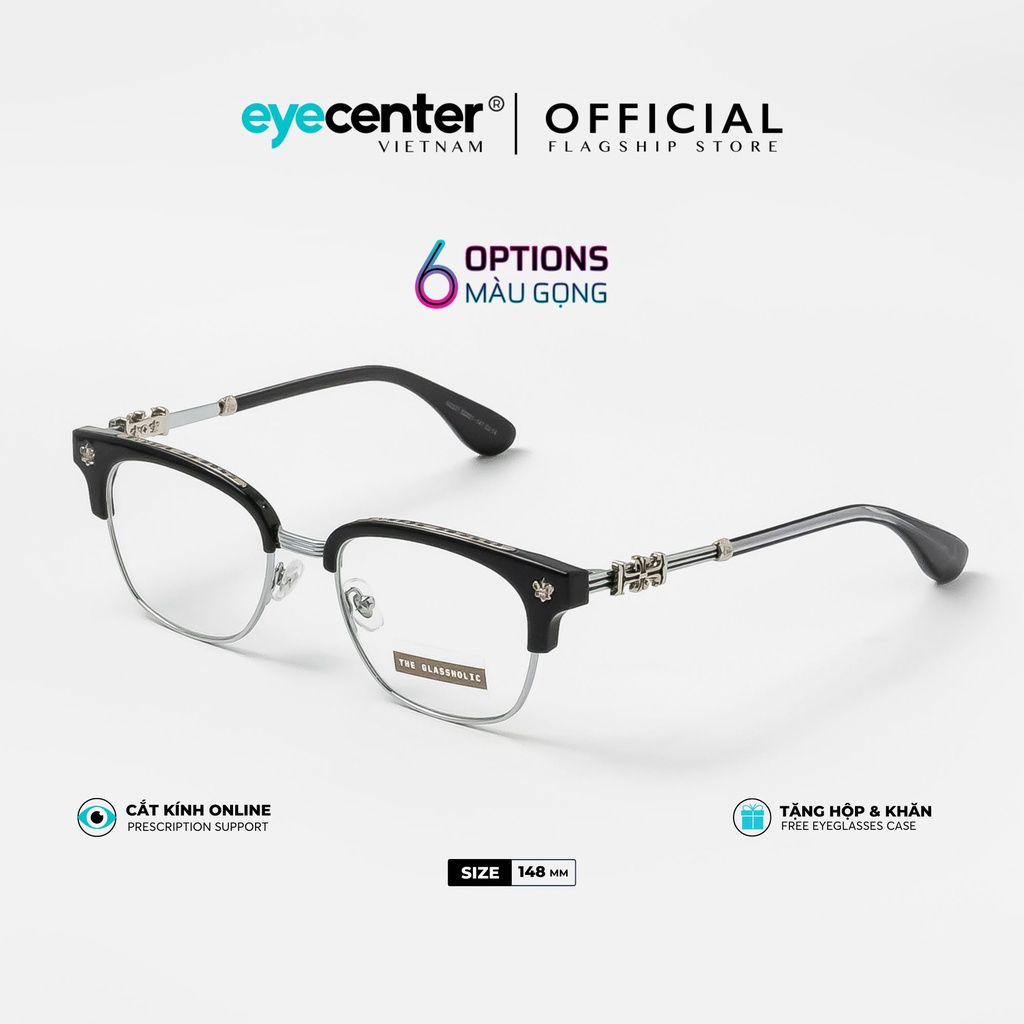 Gọng kính cận nam nữ chính hãng ZAC&amp;CODY A89S nhựa phối kim loại chống gỉ nhập khẩu by Eye Center Vietnam