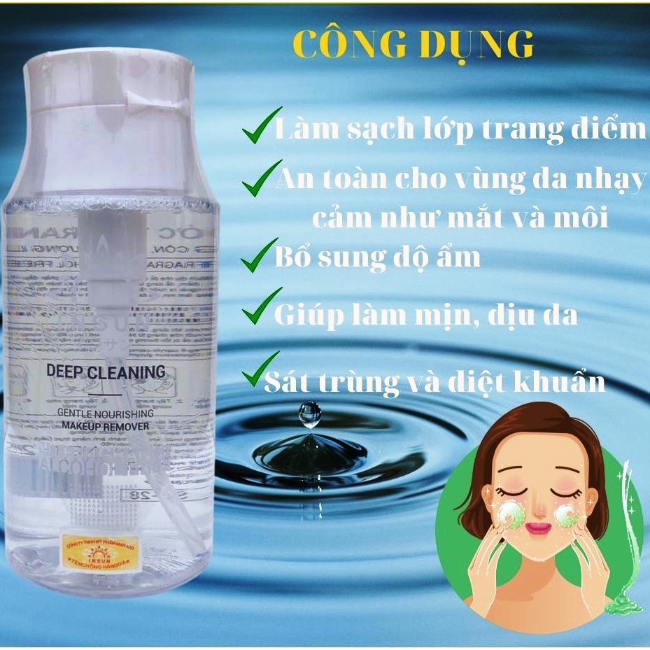 Nước tẩy trang cao cấp chính hãng INSUN 200ml