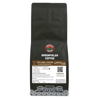 Cà phê nguyên chất pha phin hay espresso theo gu dòng CAO CÂP - PREMIUM PLUS Greenfields Coffee (250g)