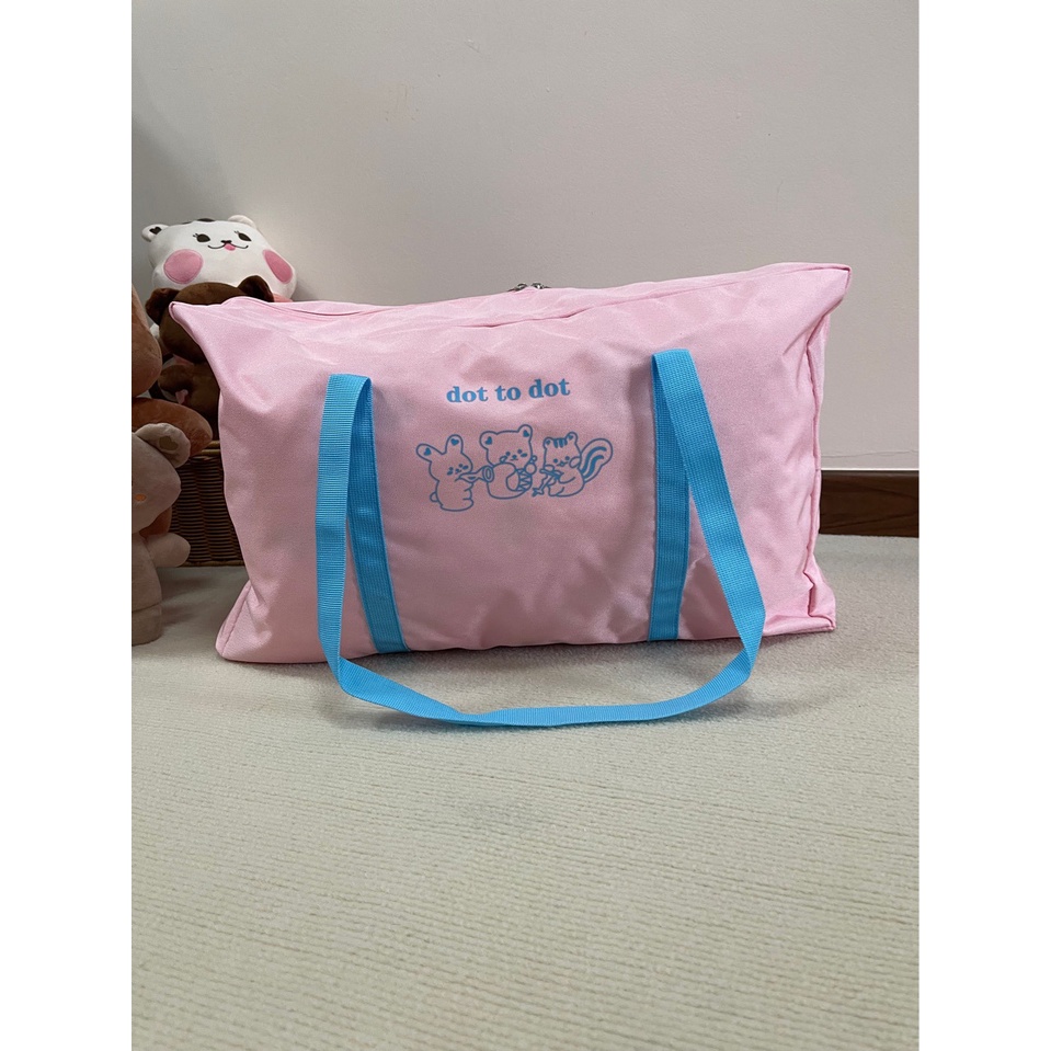 Túi Đựng Chăn Mền / Hành Lý Cỡ Lớn Kiểu Hàn Quốc Tiện Dụng