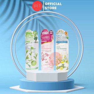 Sữa tắm trắng da toàn thân Manis White Body Shampoo Nhật Bản - Chai 450ml