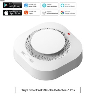 Cảm Biến Khói Thông Minh 90DB Kết Nối Wifi