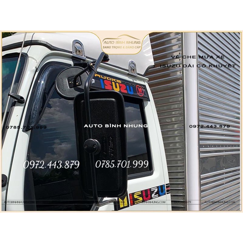 Vè che mưa xe tải Isuzu đầu tròn 1,9 tấn - 2.5 tấn, 91ps,QKR 270,QKR230.....( 1 đôi)