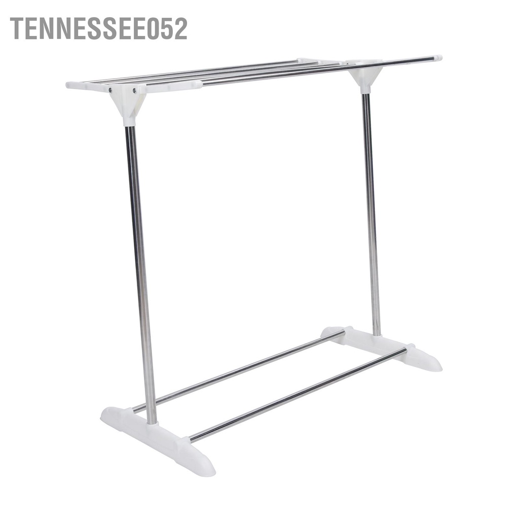 [Hàng Sẵn] Giá phơi quần áo - Thanh treo khăn bằng thép không gỉ gấp gọn cho ban công nhà【Tennessee052】