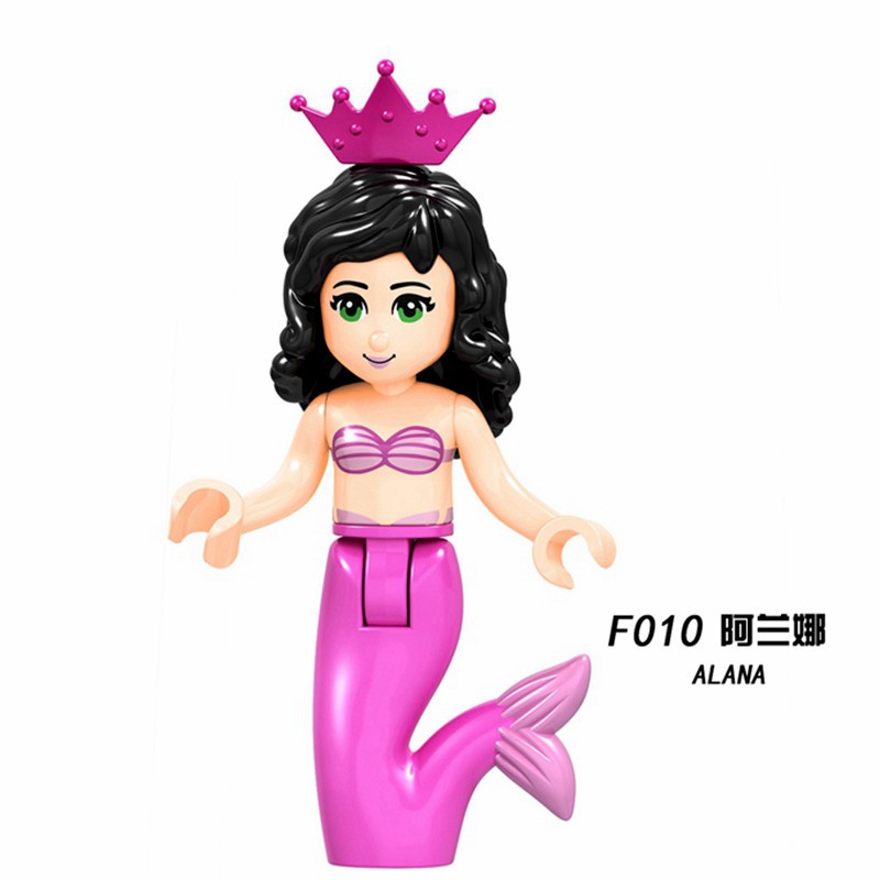 Bộ Đồ Chơi Lắp Ráp Mô Hình Công Chúa Và Những Người Bạn