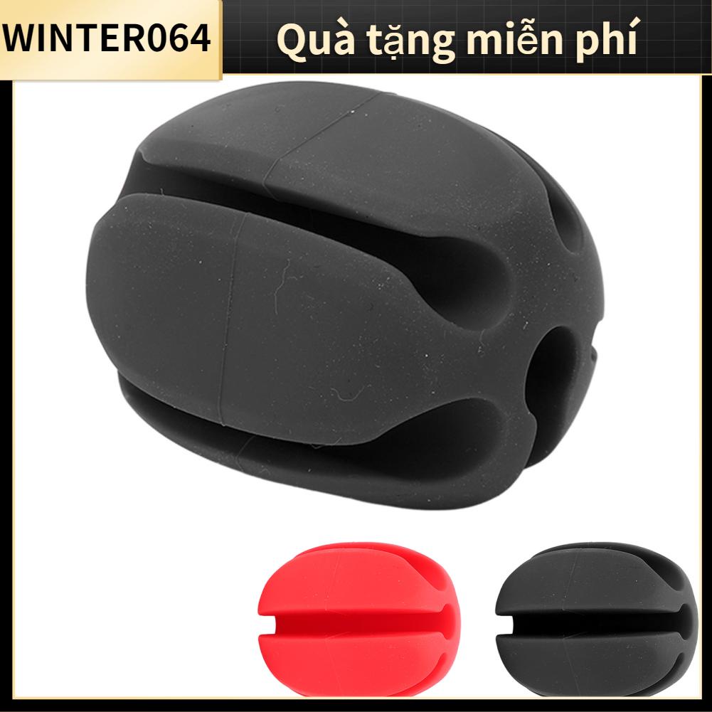 Winter064 Cần câu Người giữ dây buộc 5 lỗ Cực Ràng cao su kéo Máy hình trứng Chất kết dính để cá ngoài trời